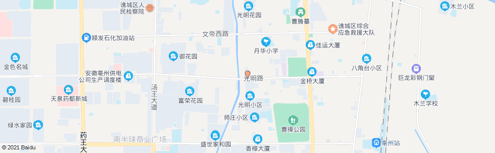 亳州市中院_公交站地图_亳州公交_妙搜公交查询2024