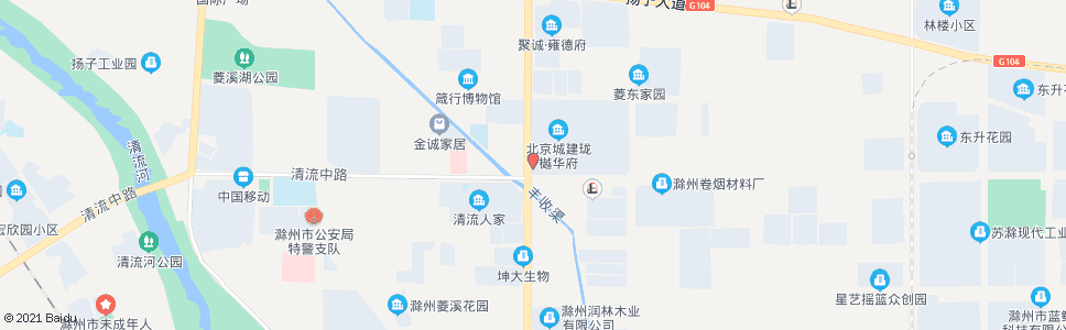 滁州亚欧木业_公交站地图_滁州公交_妙搜公交查询2024