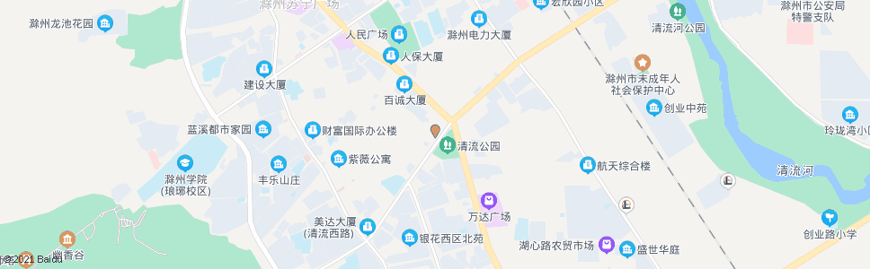 滁州自来水公司_公交站地图_滁州公交_妙搜公交查询2024