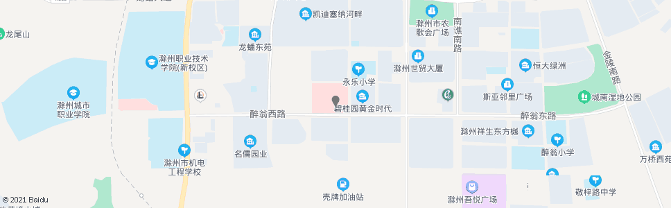 滁州一院新区分院_公交站地图_滁州公交_妙搜公交查询2024