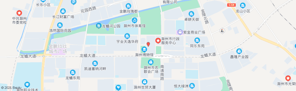 滁州劳动局_公交站地图_滁州公交_妙搜公交查询2024
