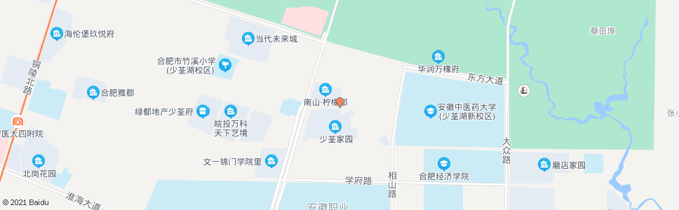 合肥磨店_公交站地图_合肥公交_妙搜公交查询2024