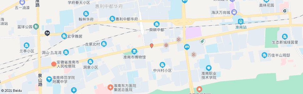 淮南木材公司_公交站地图_淮南公交_妙搜公交查询2024