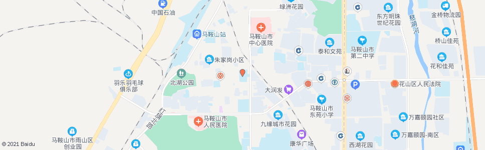 马鞍山东湖大酒店(安工大附中)_公交站地图_马鞍山公交_妙搜公交查询2024