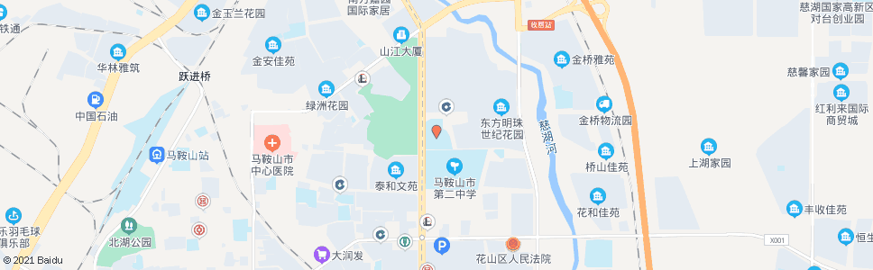 马鞍山二中实验学校_公交站地图_马鞍山公交_妙搜公交查询2024