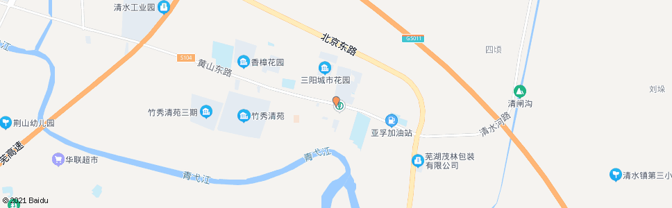 芜湖清水_公交站地图_芜湖公交_妙搜公交查询2024