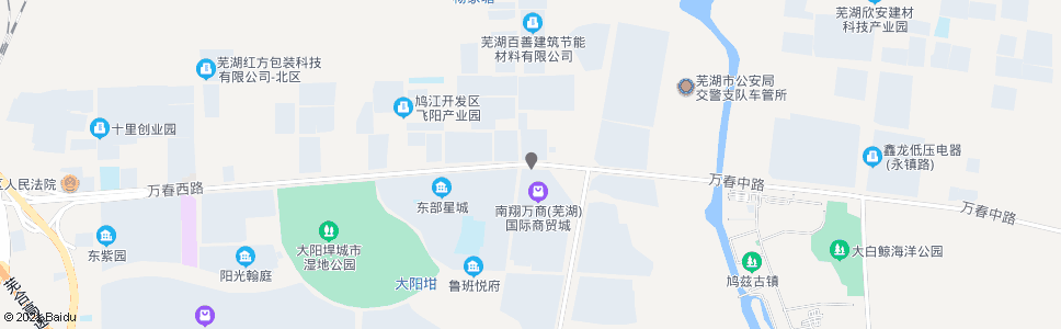 芜湖阳天路口_公交站地图_芜湖公交_妙搜公交查询2024