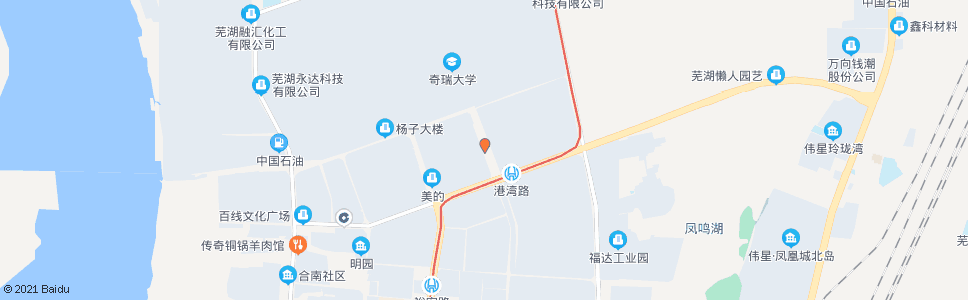 芜湖珠江路_公交站地图_芜湖公交_妙搜公交查询2024