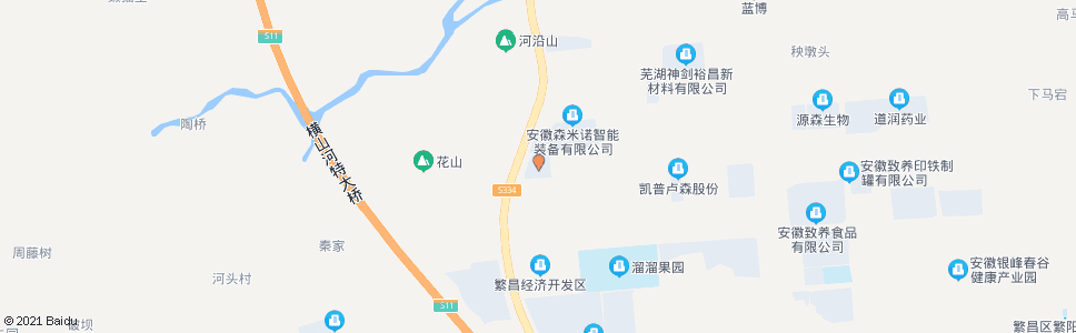 芜湖同福公司_公交站地图_芜湖公交_妙搜公交查询2024