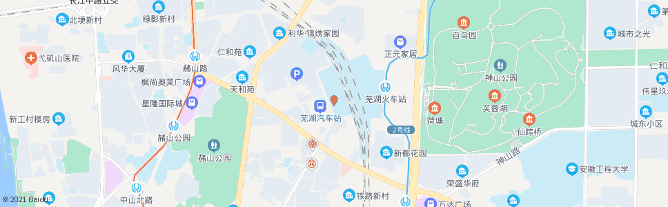 芜湖龙西_公交站地图_芜湖公交_妙搜公交查询2024