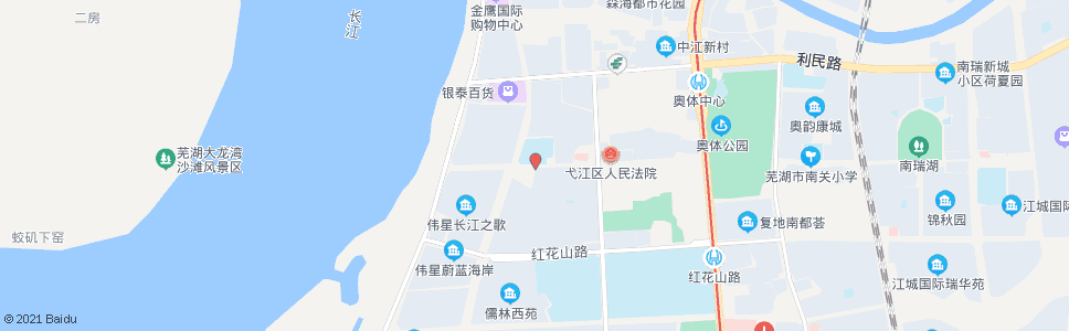 芜湖利民路小学_公交站地图_芜湖公交_妙搜公交查询2024