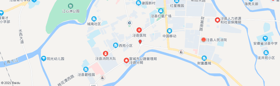 宣城原技校岔路口_公交站地图_宣城公交_妙搜公交查询2024