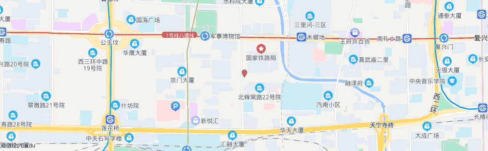 北京羊坊店_公交站地图_北京公交_妙搜公交查询2024