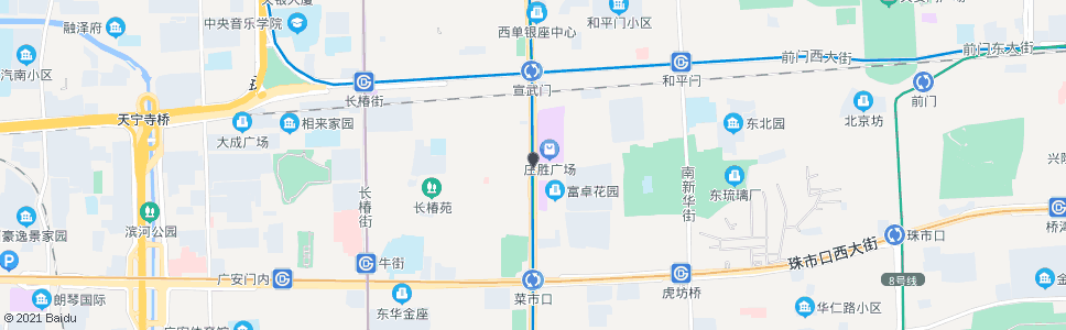 北京校场口_公交站地图_北京公交_妙搜公交查询2024
