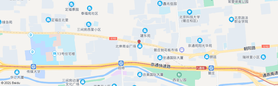 北京周家井_公交站地图_北京公交_妙搜公交查询2024