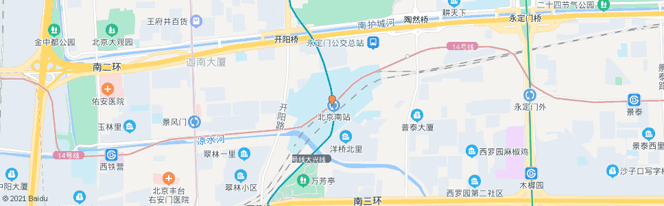 北京南孟_公交站地图_北京公交_妙搜公交查询2024
