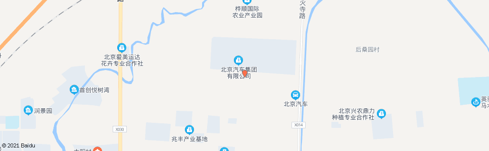 北京北汽北门_公交站地图_北京公交_妙搜公交查询2024