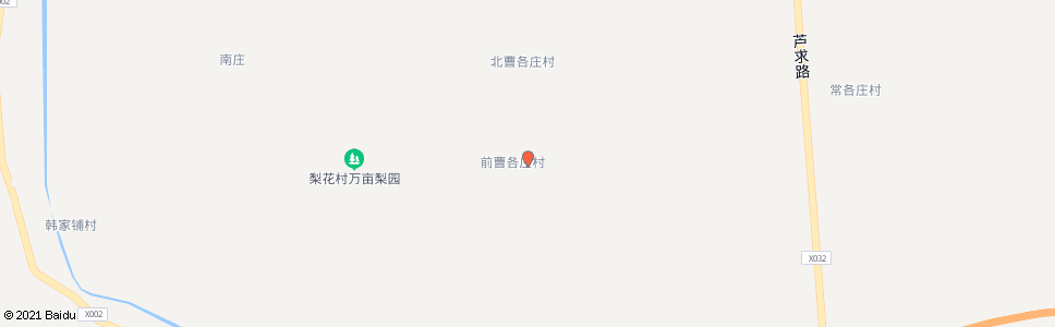北京前曹各庄_公交站地图_北京公交_妙搜公交查询2024