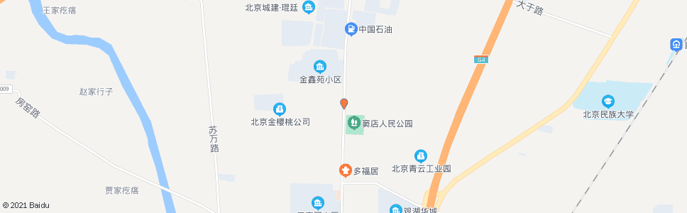 北京瓦窑头_公交站地图_北京公交_妙搜公交查询2024