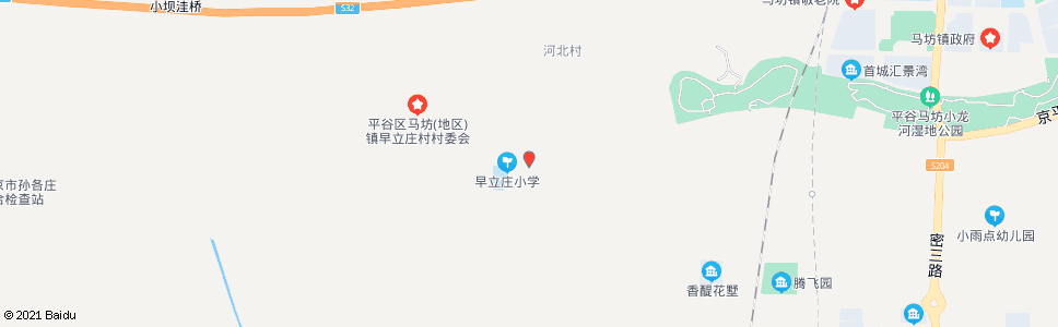 北京李菜街_公交站地图_北京公交_妙搜公交查询2024