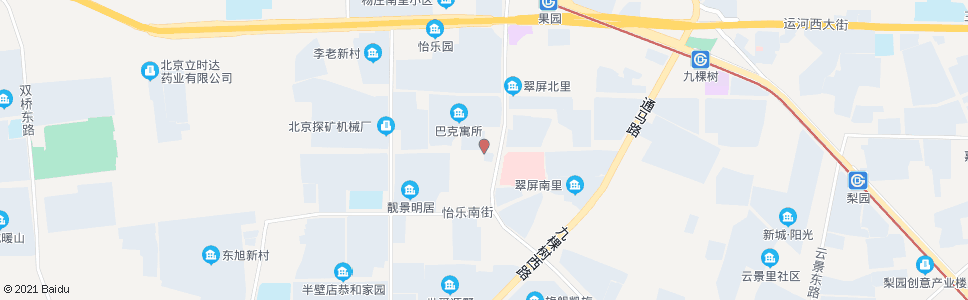 北京怡乐园_公交站地图_北京公交_妙搜公交查询2024
