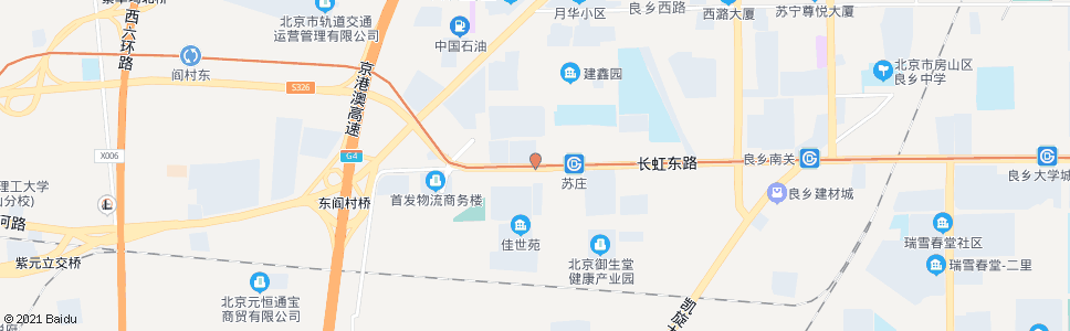 北京地铁苏庄站_公交站地图_北京公交_妙搜公交查询2024