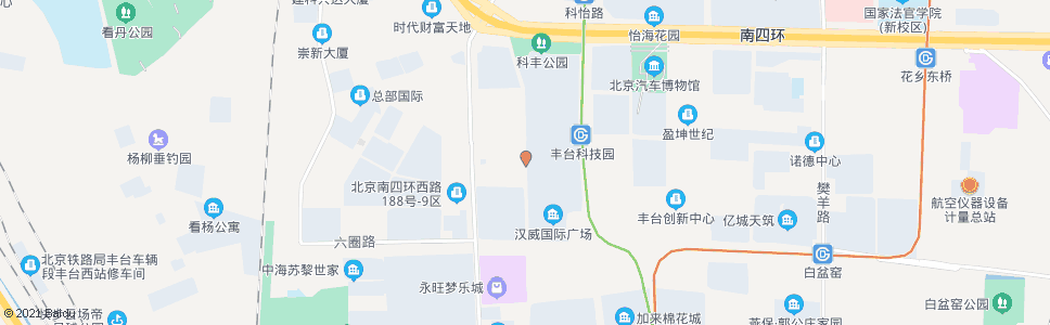 北京总部基地十七区_公交站地图_北京公交_妙搜公交查询2024