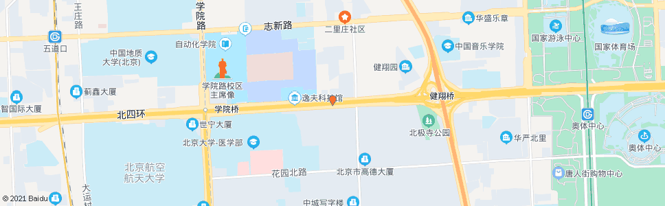 北京志新桥西_公交站地图_北京公交_妙搜公交查询2024