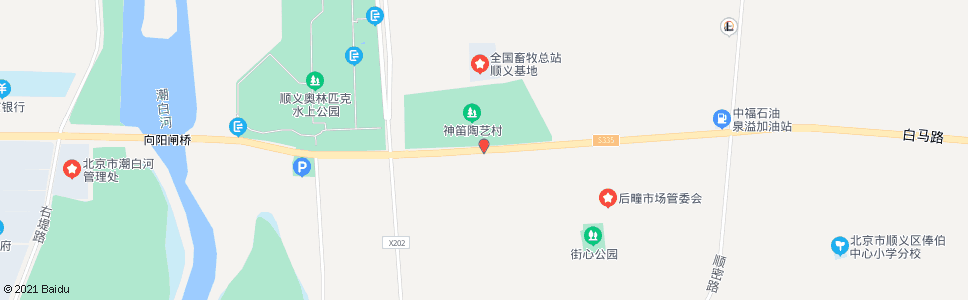 北京三高示范区_公交站地图_北京公交_妙搜公交查询2024