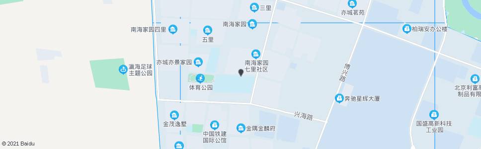 北京南海家园七里_公交站地图_北京公交_妙搜公交查询2024