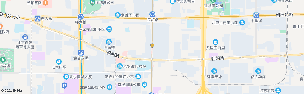 北京红庙路口北_公交站地图_北京公交_妙搜公交查询2024