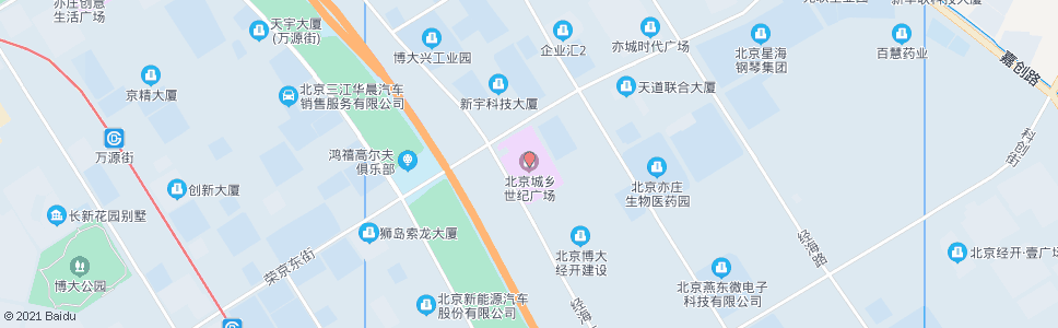 北京世纪广场_公交站地图_北京公交_妙搜公交查询2024