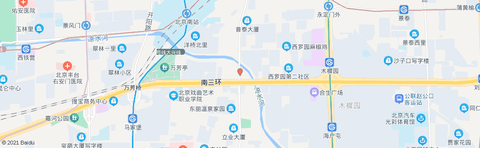 北京洋桥北_公交站地图_北京公交_妙搜公交查询2024