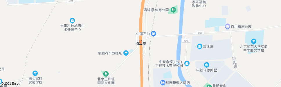 北京泗上桥_公交站地图_北京公交_妙搜公交查询2024