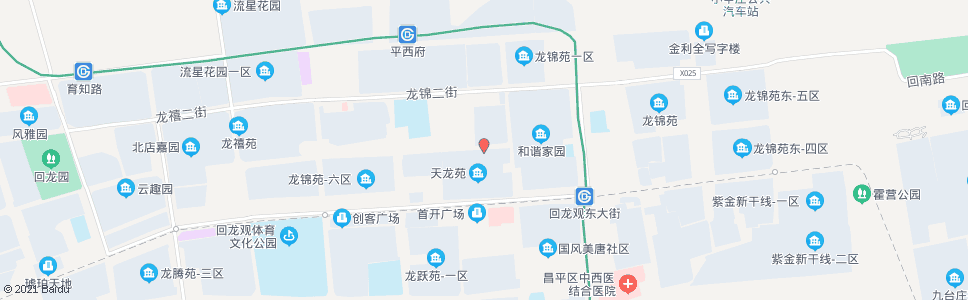 北京回龙观东大街(矩阵小区)_公交站地图_北京公交_妙搜公交查询2024