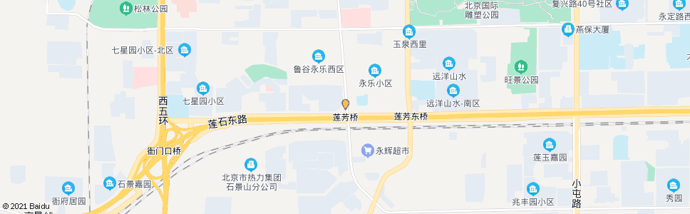 北京莲芳桥北_公交站地图_北京公交_妙搜公交查询2024