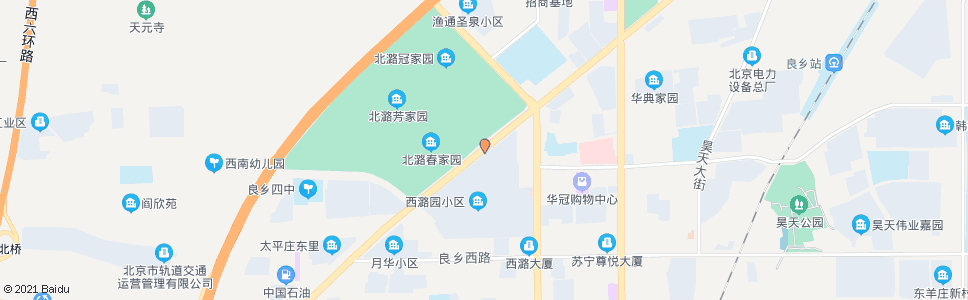 北京北潞园_公交站地图_北京公交_妙搜公交查询2024