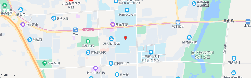 北京石油大学_公交站地图_北京公交_妙搜公交查询2024