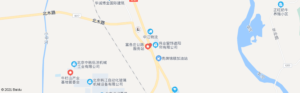 北京富各庄_公交站地图_北京公交_妙搜公交查询2024