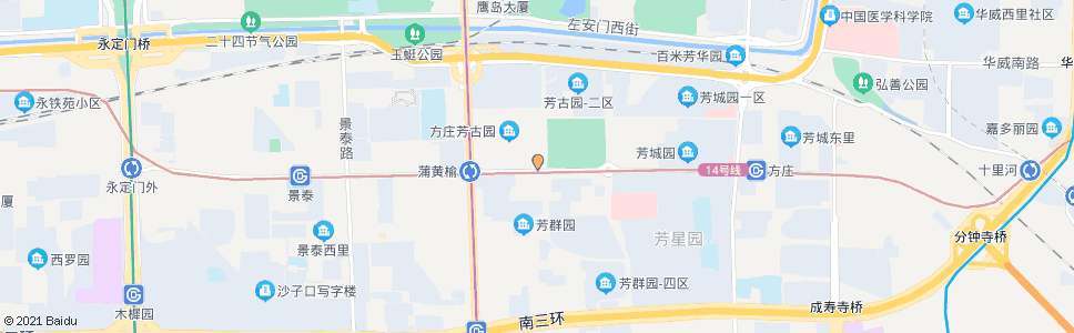 北京芳古园_公交站地图_北京公交_妙搜公交查询2024