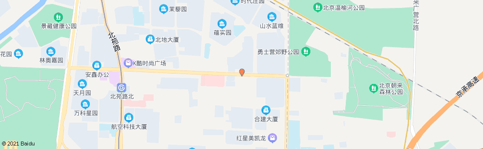 北京赢秋苑_公交站地图_北京公交_妙搜公交查询2024