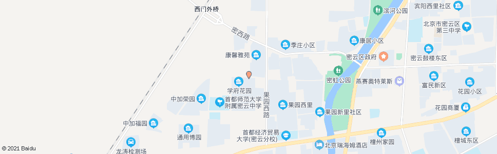 北京学府花园_公交站地图_北京公交_妙搜公交查询2024