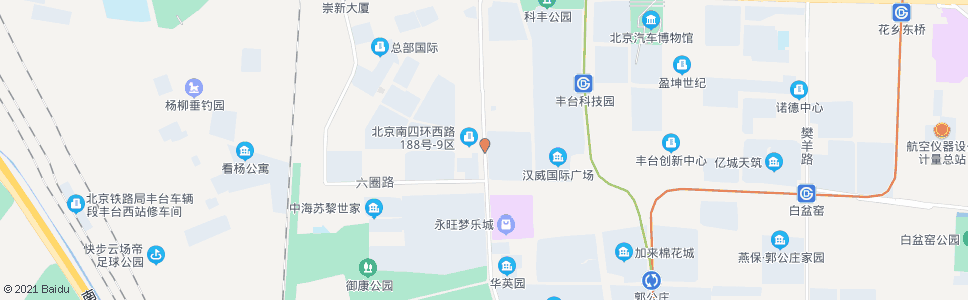 北京六圈(总部基地)_公交站地图_北京公交_妙搜公交查询2024