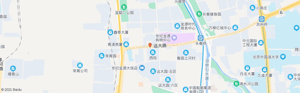北京远大路_公交站地图_北京公交_妙搜公交查询2024