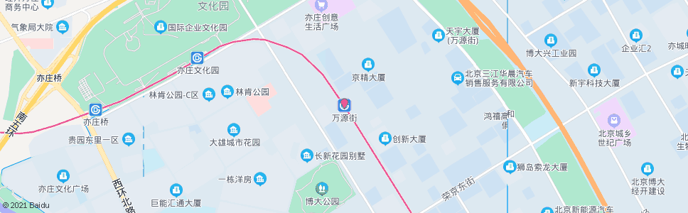 北京万源街站_公交站地图_北京公交_妙搜公交查询2024