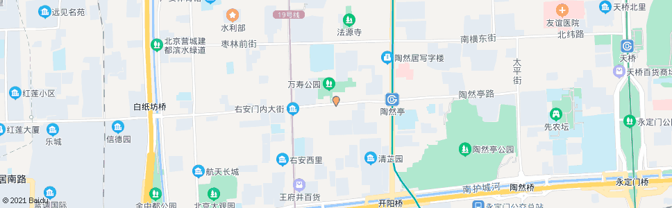 北京半步桥_公交站地图_北京公交_妙搜公交查询2024
