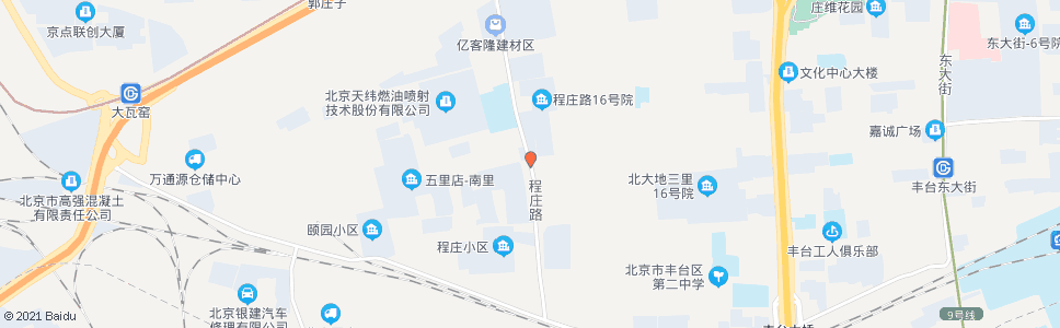 北京程庄路_公交站地图_北京公交_妙搜公交查询2024