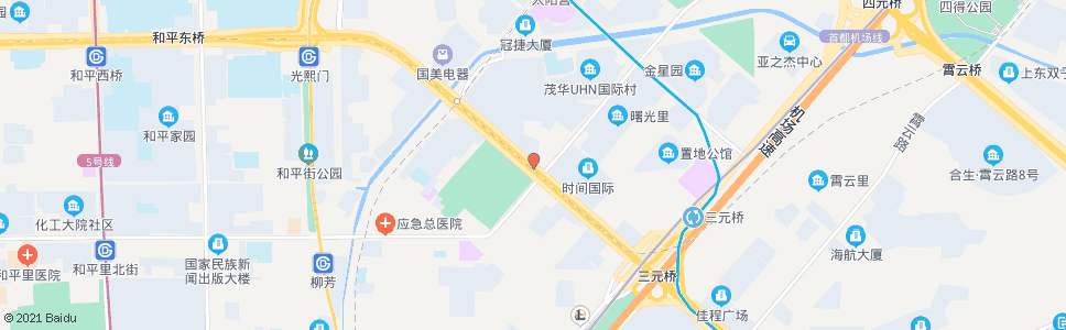北京静安庄_公交站地图_北京公交_妙搜公交查询2024