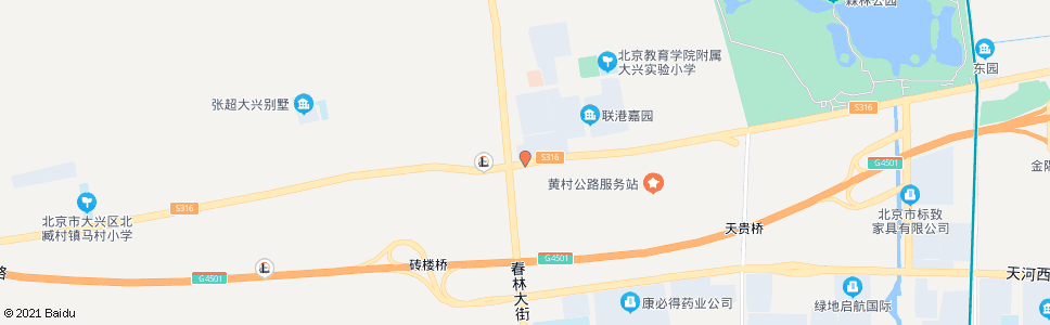 北京罗奇营西_公交站地图_北京公交_妙搜公交查询2024