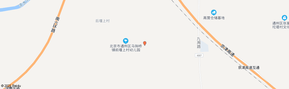 北京前堰上_公交站地图_北京公交_妙搜公交查询2024